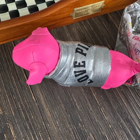 Victoria’s Secret pink dogs bundle VS DOGS pups confetti opening day dog vest - Picture 8 of 13